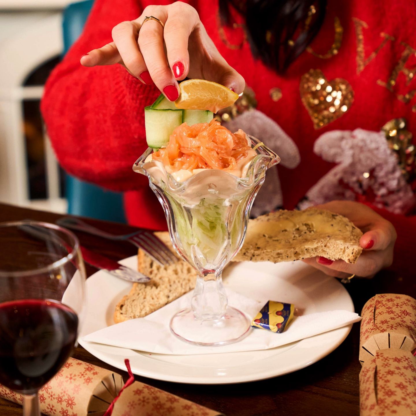 Christmas Day 2025 Lunch, Dinner & Dining at The Lamb & Flag in LLanwenarth Citra